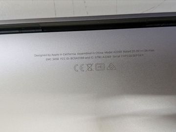 Б/в Ноутбук Apple macbook pro/13.3/ core i5 1,4ghz/ ram8gb/ ssd256gb/ iris plus 645/ retina, truetone, touch bar 01-200896675