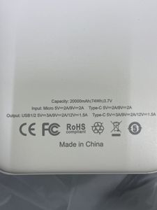 Б/в Повербанк Warmsof wc-20-qcb 20000mah 01-200915657