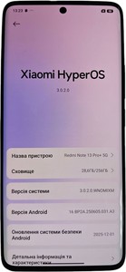 Б/в Мобільний телефон Xiaomi redmi note 13 pro+ 8/256gb 01-200888911