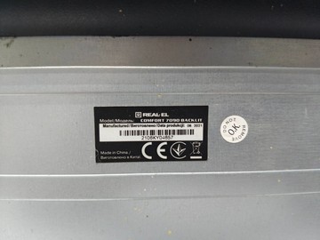Б/у Клавиатура Real-El comfort 7090 backlit 01-200930440