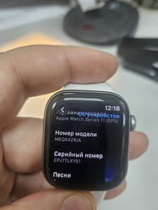 Б/в Смарт-годинник Apple watch series 11 gps + cellular 42mm alu. case 01-200936099