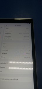 Б/в Планшет Apple ipad 10.2 2021 wi-fi 256gb 01-200976701