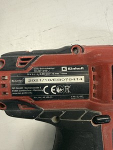 Б/в Шурупокрут Einhell tc-cd 18/35 li 01-200979068