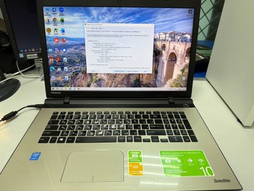 Б/у Ноутбук Toshiba 16/core i3 4005u ddr3/8gb ddr3/hdd *відсутній/ssd 250 gb/*інтегрована 01-200972514