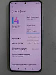 Б/в Мобільний телефон Xiaomi redmi note 13 4g 8/256gb 01-200996534