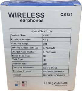 Б/в Навушники Quality Park cs121 tws 01-200990464
