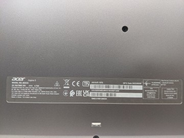 Б/в Ноутбук Acer 15/core i7-12650h ddr5/16gb ddr5/ssd 500 gb/*інтегрована 01-201003007
