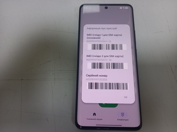 Б/в Мобільний телефон Xiaomi redmi note 14 pro 5g 8/256gb 01-201001175