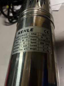 Б/в Насос Kenle 4qgd1.2.50-0.37 01-201013849