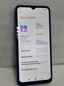 Б/в Мобільний телефон Xiaomi redmi 9c nfc 3/64gb 01-201020411