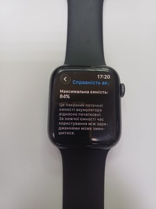 Б/у Смарт-часы Apple watch series 6 gps 44mm aluminum case 01-201028221