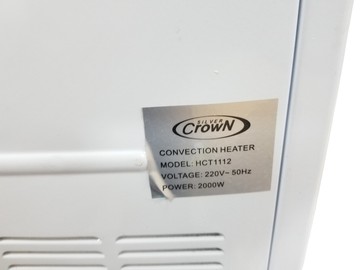 Б/в Обігрівач Silver Crown hct1112 01-200939378
