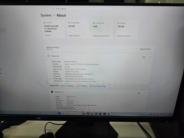 Б/в Системний блок Пк intel core i7-7700/ram 16 gb/hdd відсутній/ssd 256 gb/nvidia gtx 1070 (geforce) 8gb gddr5 256bit 01-201017012