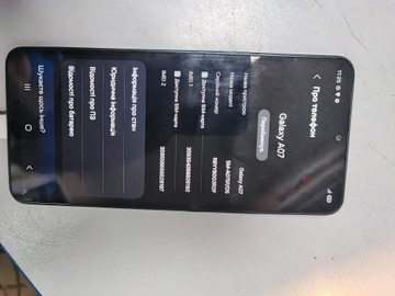 Б/у Мобільний телефон Samsung galaxy a07 4/128gb 01-201096114