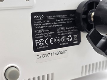 Б/в Проектор Akiyo o1 hd led 01-201147176