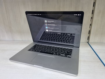 Б/в Ноутбук Apple macbook pro a1398 15,4" core i7 2.2ghz/ram 16gb/ssd256gb/intel iris pro 01-201155561