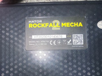 Б/в Клавіатура Hator rockfall 2 mecha 01-201154757