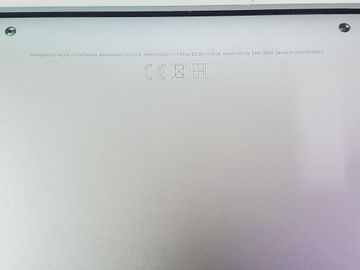 Б/в Ноутбук Apple macbook air 13" 2020 a2179 core i3 1,1ghz/ram8gb/ssd256gb/intel iris plus graphics 01-200632002