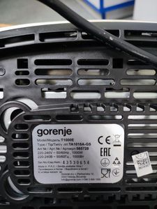 01-200750380: Gorenje t1000e