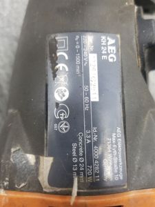 Б/в Перфоратор Aeg kh 24 e 01-200742351