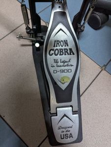 Б/в Подвійна педаль для барабану Iron Cobra d-900 01-200802678
