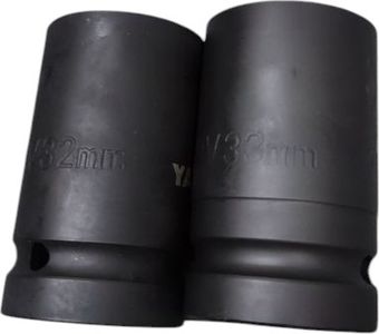 Б/в Набір інструментів Yato головка торцева 6-гранна ударна yato 1" 32 мм + головка торцева 6-гранна ударна yato 1" 33 мм 01-200762221