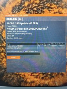 Б/в Ноутбук Msi 15/core i5-12450h ddr5/16gb ddr5/ssd 500 gb/geforce rtx2050 4gb 01-200759890