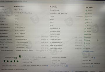 Б/у Мобильний телефон Apple iphone xs max 256gb 01-200808345