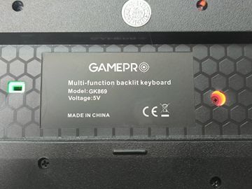 Б/в Клавіатура Gamepro gk869 01-200824928