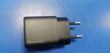 Б/у Зарядный блок Colorway gan mini 25w pd port pps usb-c black (cw-chs052pd 01-200830286