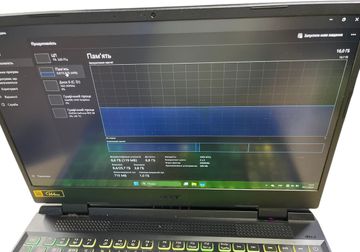 Б/в Ноутбук Acer 16/core i5-1240p ddr5/16gb ddr4/hdd *відсутній/ssd 960 gb/geforce rtx3050 4gb 01-200772844