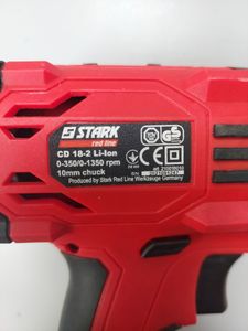 Б/у Шуруповерт Stark cd 18/2 li-lon 01-200842457