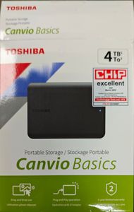 Б/у Жесткий диск Toshiba canvio basics 2022 4 tb 01-200876492