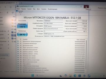 Б/в Ноутбук Lenovo 14/core i3-n305 ddr5/8gb ddr5/hdd *відсутній/ssd 512 gb/*інтегрована 01-200886967