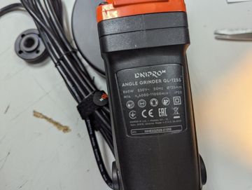 Б/в Кутова шліфмашина Dnipro-M gl-125s 01-200885918