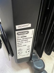 Б/в Обігрівач масляний Delonghi kh770920 01-200901342