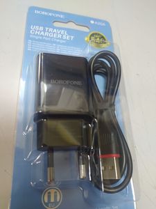 Б/в Мережевий зарядний пристрій Borofone ba20a type c 16-000275560