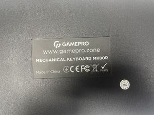 Б/в Клавіатура Gamepro mk80r switch 01-200907468