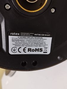Б/в Електрочайник Rotex rkt86-gb smart 01-200920066