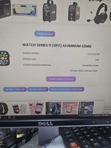 Б/в Смарт-годинник Apple watch series 11 gps + cellular 42mm alu. case 01-200936099