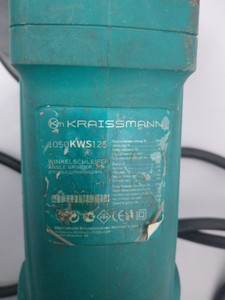 Б/у Угловая шлифмашина Kraissmann 1050-kws-125 01-200939225
