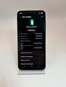 Б/у Мобільний телефон Samsung galaxy a26 5g 6/128gb 01-200949421