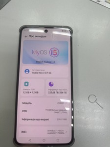 Б/в Мобільний телефон Zte nubia neo 3 gt 5g 12/256gb 01-200967738