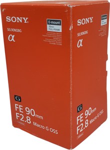 Б/в Фотооб`єктив Sony sel90m28g 90mm f/2,8g macro 01-200967892