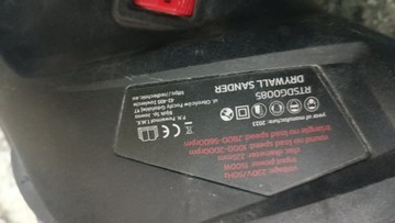 Б/в Стіношліфувальна машинка Red Technic rtsdg0085 01-201003379