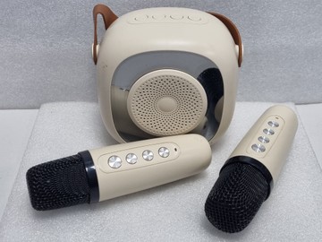 Б/в Акустика Portable karaoke speaker+2 мікрофона 01-201008735
