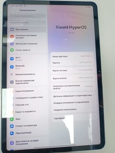 Б/в Планшет Xiaomi pad 6 8/256gb 01-201015660
