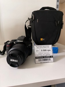 Б/в Фотоапарат Nikon d5100 + nikon dx af-s nikkor 18-55mm 1:3,5-5,6g vr 01-201018235