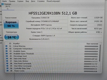 Б/в Ноутбук Asus 15/ryzen 5 7520u ddr5/16gb ddr5/ssd 512 gb/*інтегрована 01-201035572