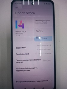 Б/в Мобільний телефон Xiaomi redmi note 10 5g 4/64gb 01-201038948